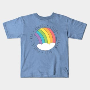 Rainbow Colors © GraphicLoveShop Kids T-Shirt